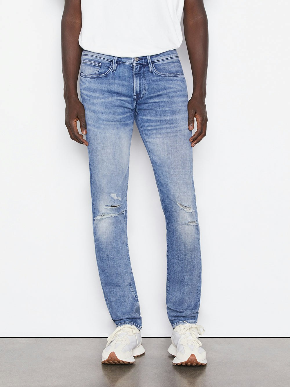 jeans front view